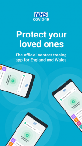 ad for NHS COVID19 app